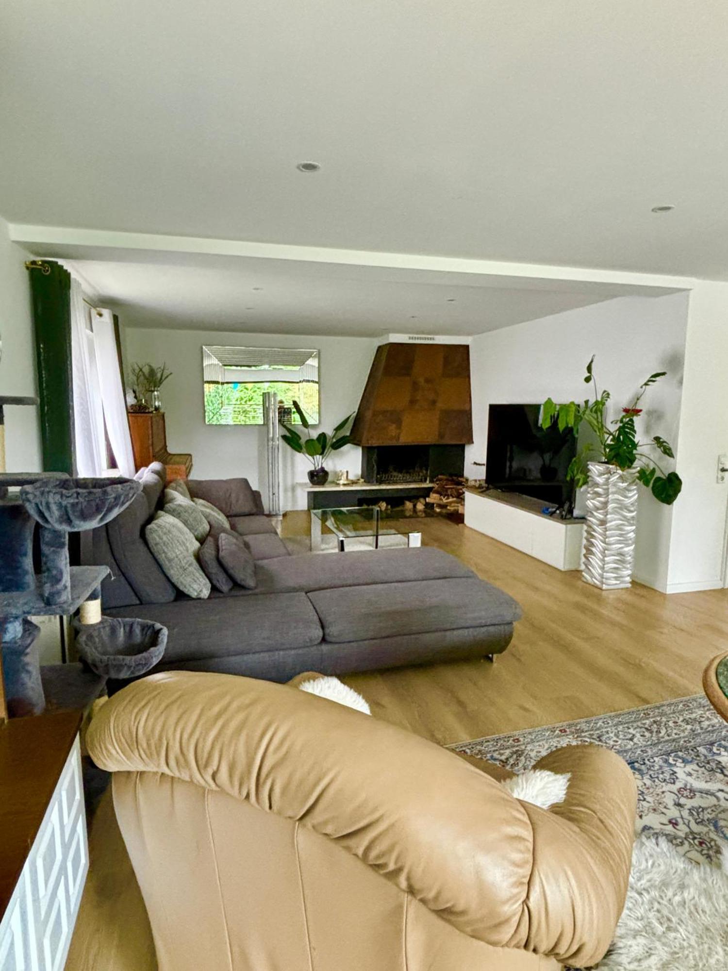 Wolkenzimmer Mit 140 Cm Bett Im Erdgeschoss Seligenstadt Exterior photo