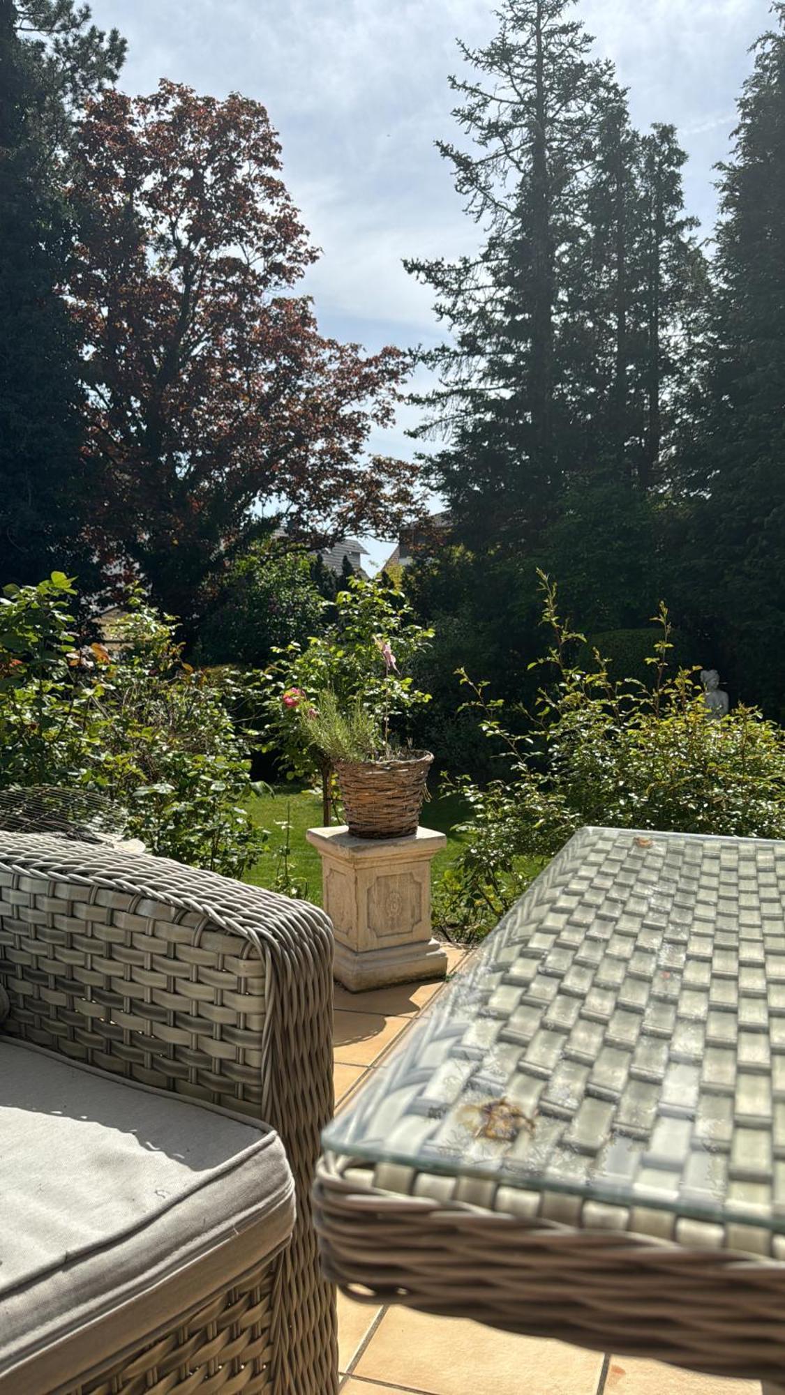 Wolkenzimmer Mit 140 Cm Bett Im Erdgeschoss Seligenstadt Exterior photo